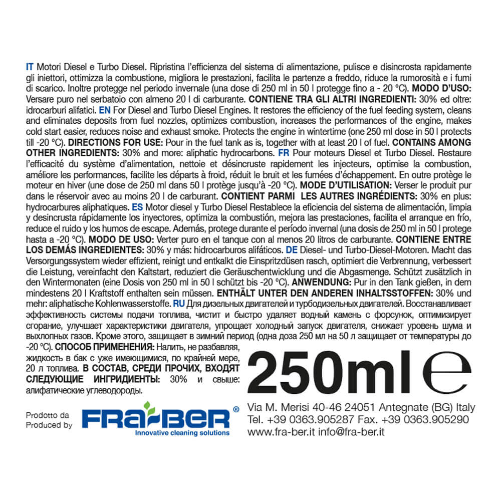 Fra-Ber Add Diesel Additive and Injector Cleaner