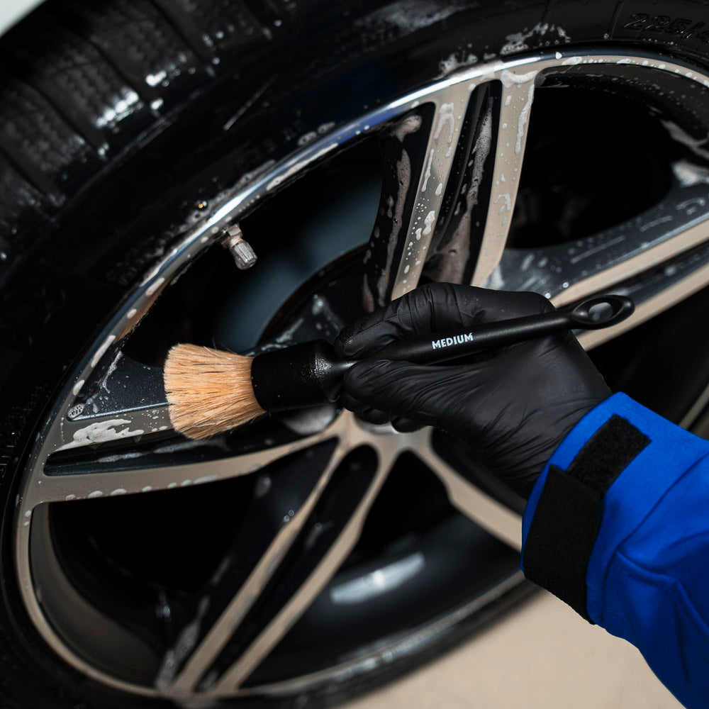 Fra-Ber Medium-Bristle Medium Brush for Car Washing