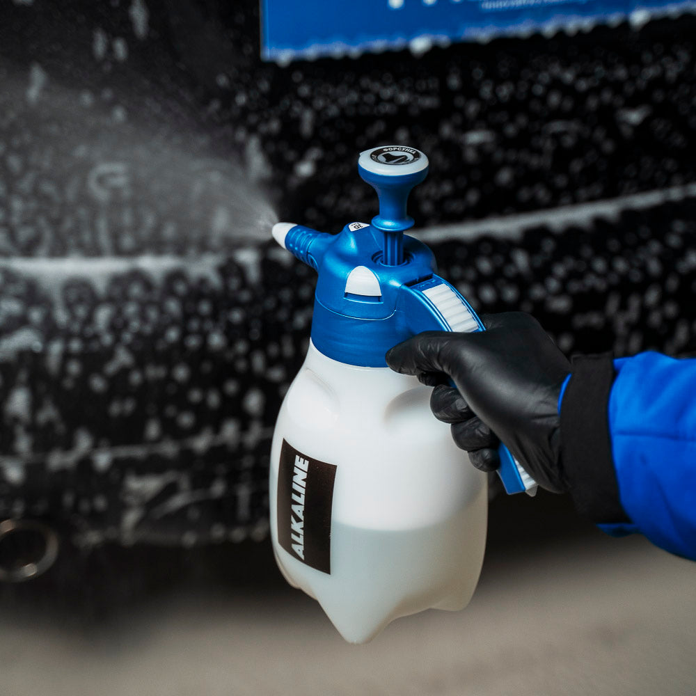 Spray Pump Fra-Ber Pompa a Precompressione Manuale per Acidi o Alcalini da 2 Litri