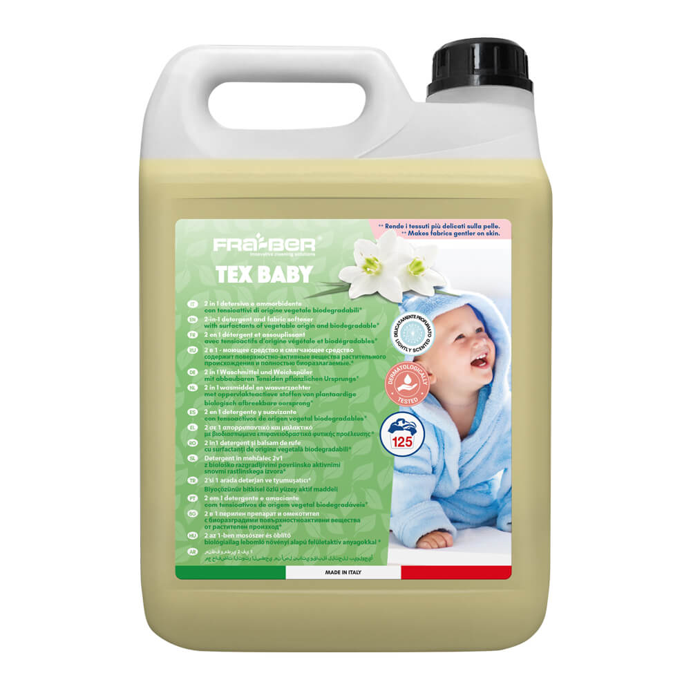 Fra-Ber Tex Baby Laundry Detergent and Fabric Softener for Babies and Sensitive Skin